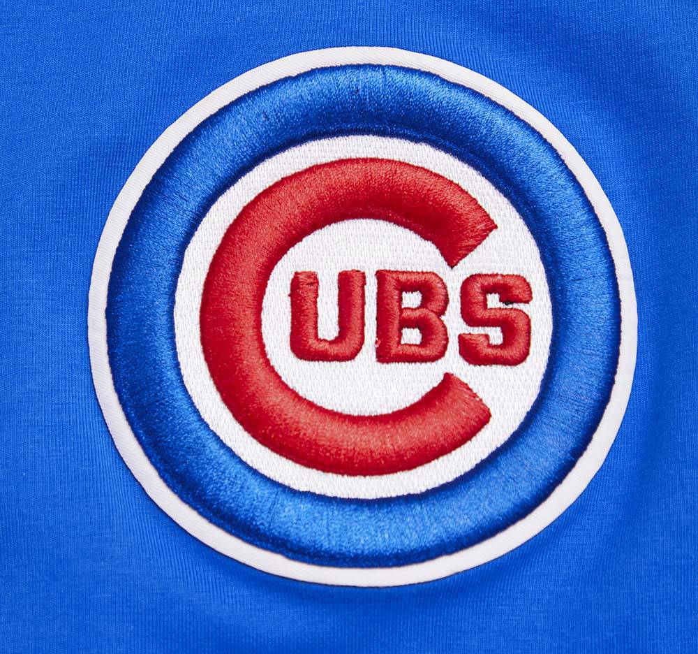 CAMISETAS DE HOMBRE MLB CHICAGO CUBS SCRIPT TAIL (AZUL REAL)