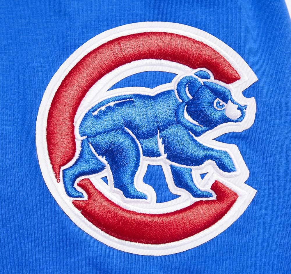 CAMISETAS DE HOMBRE MLB CHICAGO CUBS SCRIPT TAIL (AZUL REAL)