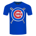 MLB CHICAGO CUBS MASHUP MEN'S TOP (ROYAL BLUE)