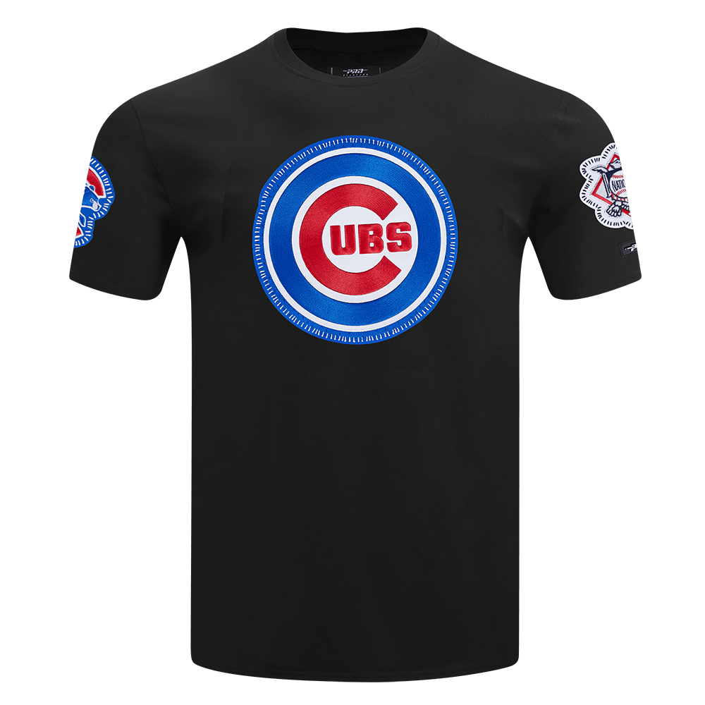 MLB CHICAGO CUBS DIY PICK STITCH MEN'S SJ TEE (BLACK)