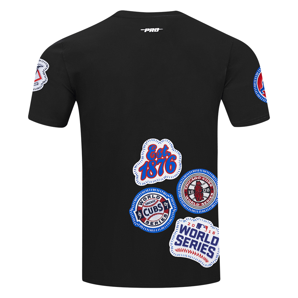 MLB CHICAGO CUBS DIY PICK STITCH MEN'S SJ TEE (BLACK)