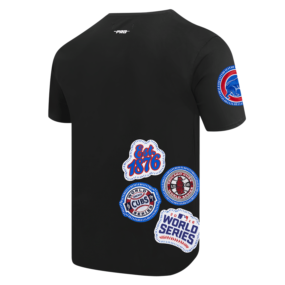 MLB CHICAGO CUBS DIY PICK STITCH MEN'S SJ TEE (BLACK)