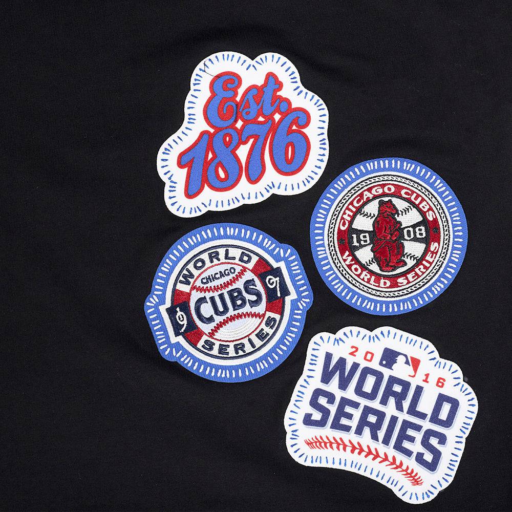 MLB CHICAGO CUBS DIY PICK STITCH MEN'S SJ TEE (BLACK)