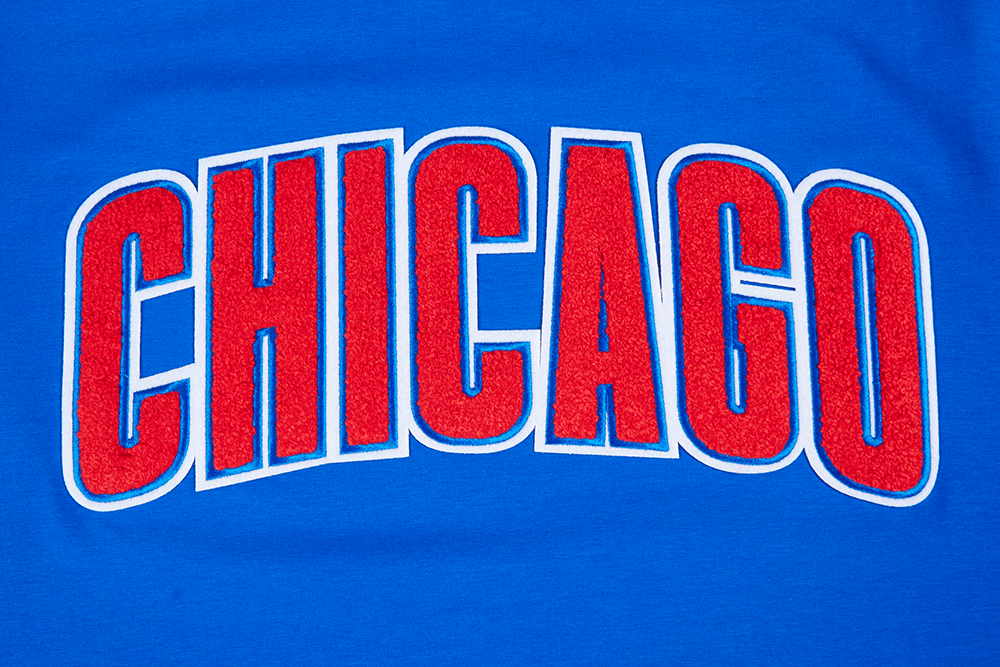 MLB CHICAGO CUBS CLASSIC CHENILLE MEN'S TOP (ROYAL BLUE)