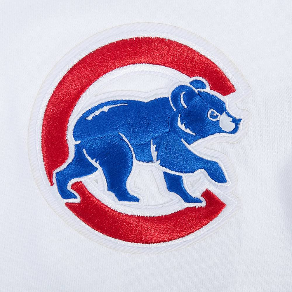 MLB CHICAGO CUBS WINGSPAN MEN'S CJ DROP SHOULDER TEE (WHITE)