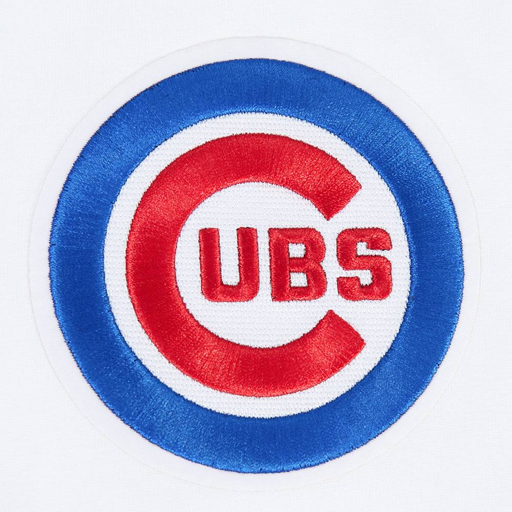 MLB CHICAGO CUBS WINGSPAN MEN'S CJ DROP SHOULDER TEE (WHITE)