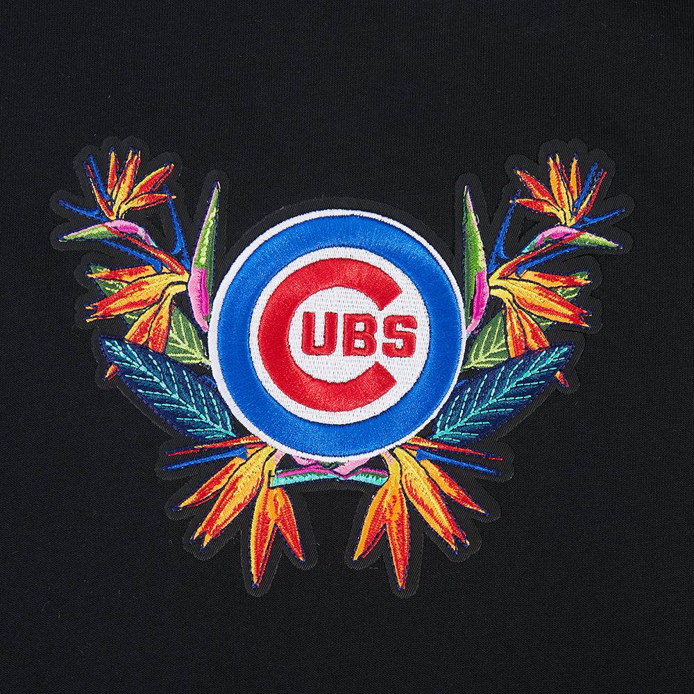 CAMISETA MLB CHICAGO CUBS PARADISE DE MANGA CORTA PARA HOMBRE (NEGRA)