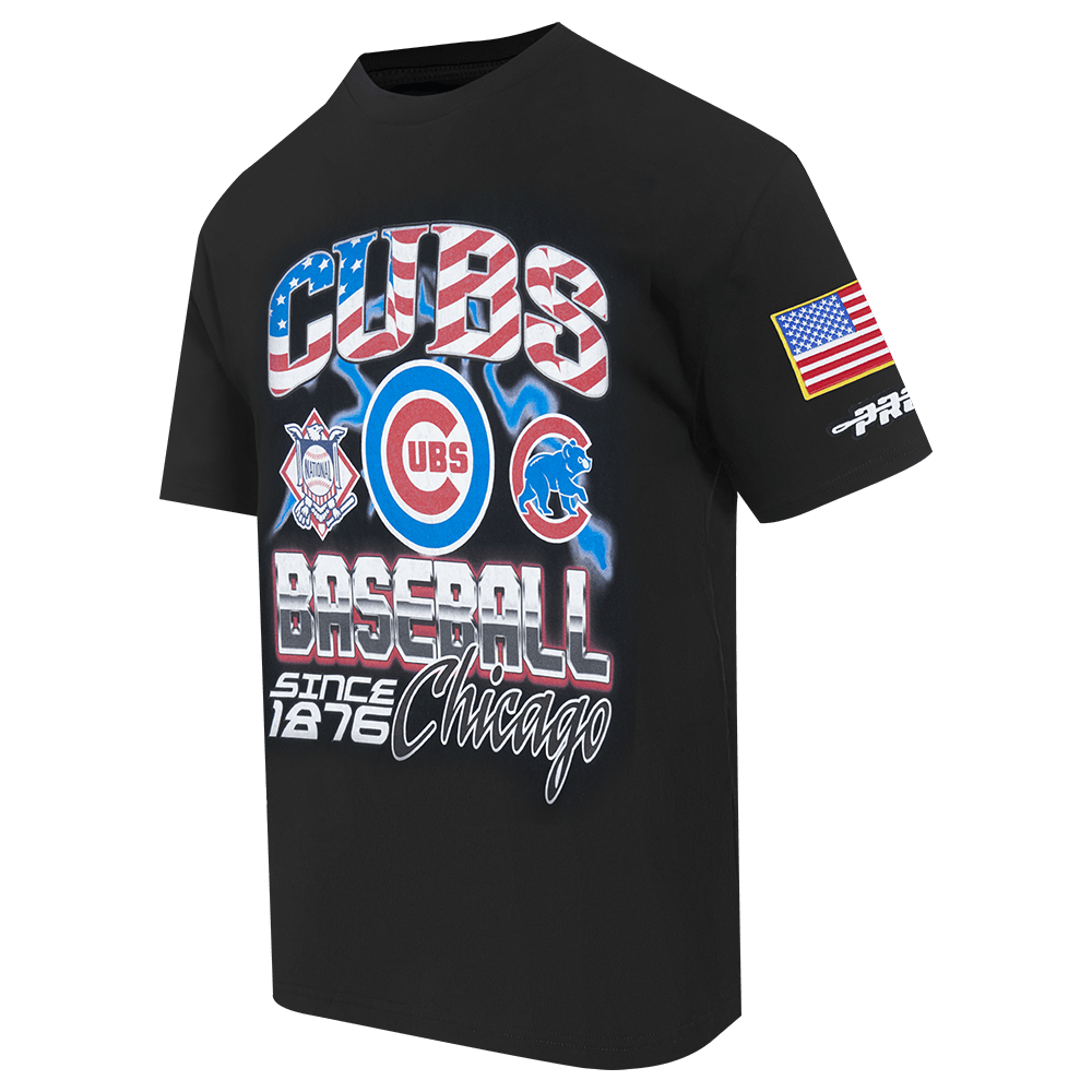 MLB CHICAGO CUBS VICTORY MEN'S S/S TEE (BLACK)