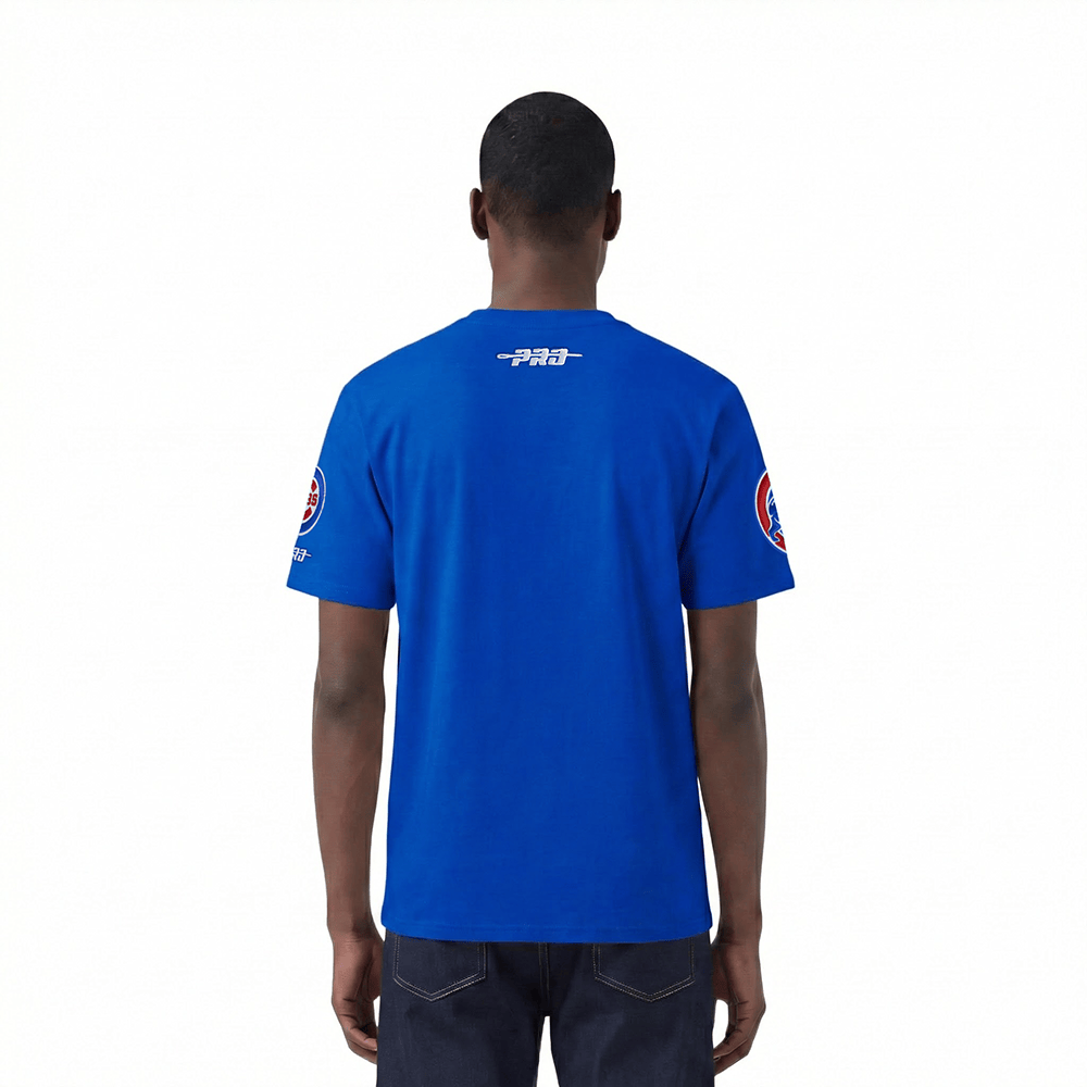 MLB CHICAGO CUBS CLASSIC CHENILLE MEN'S SJ TEE (ROYAL BLUE)