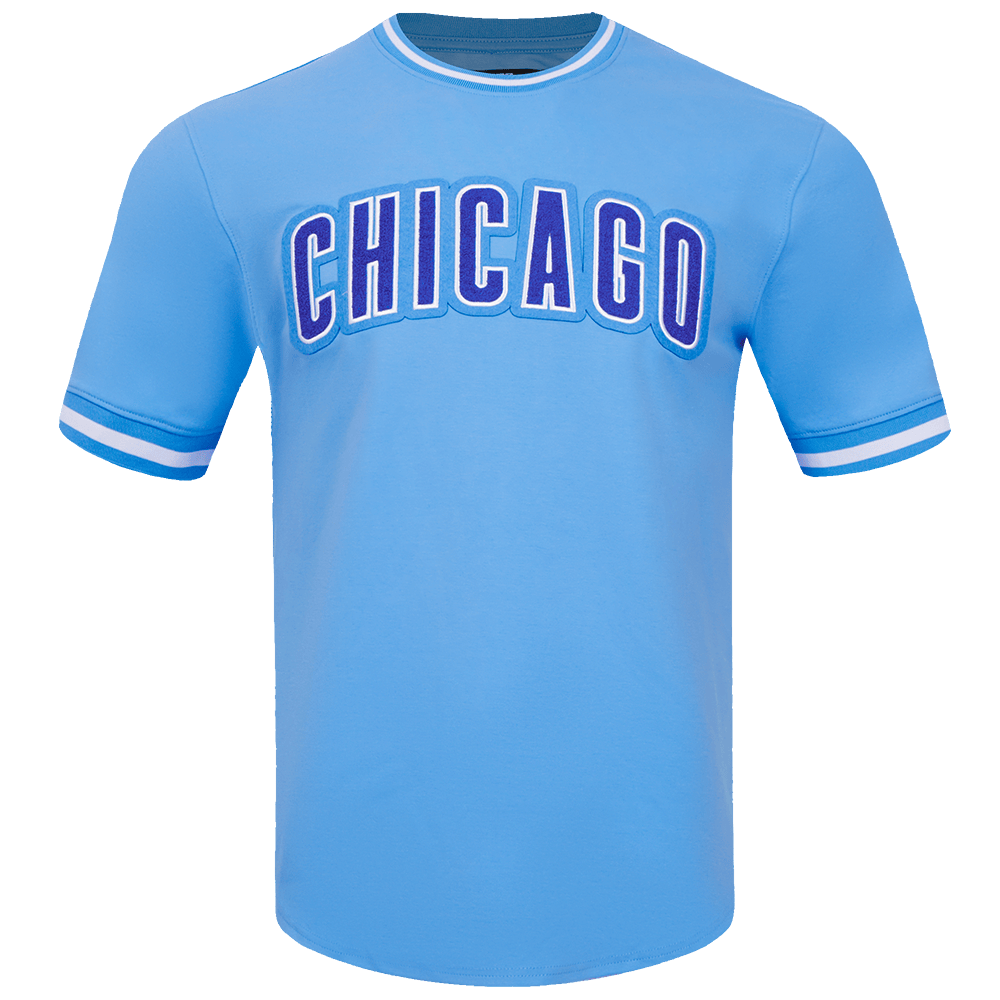 MLB CHICAGO CUBS CLASSIC CHENILLE MEN'S TOP (UNIVERSITY BLUE)