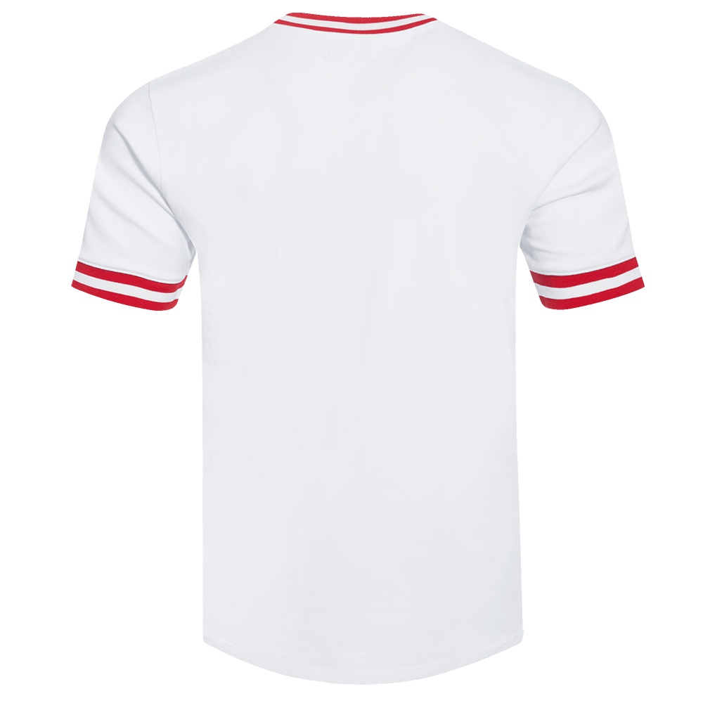 MLB CHICAGO CUBS CLASSIC CHENILLE MEN'S S/S TEE (WHITE/RED)