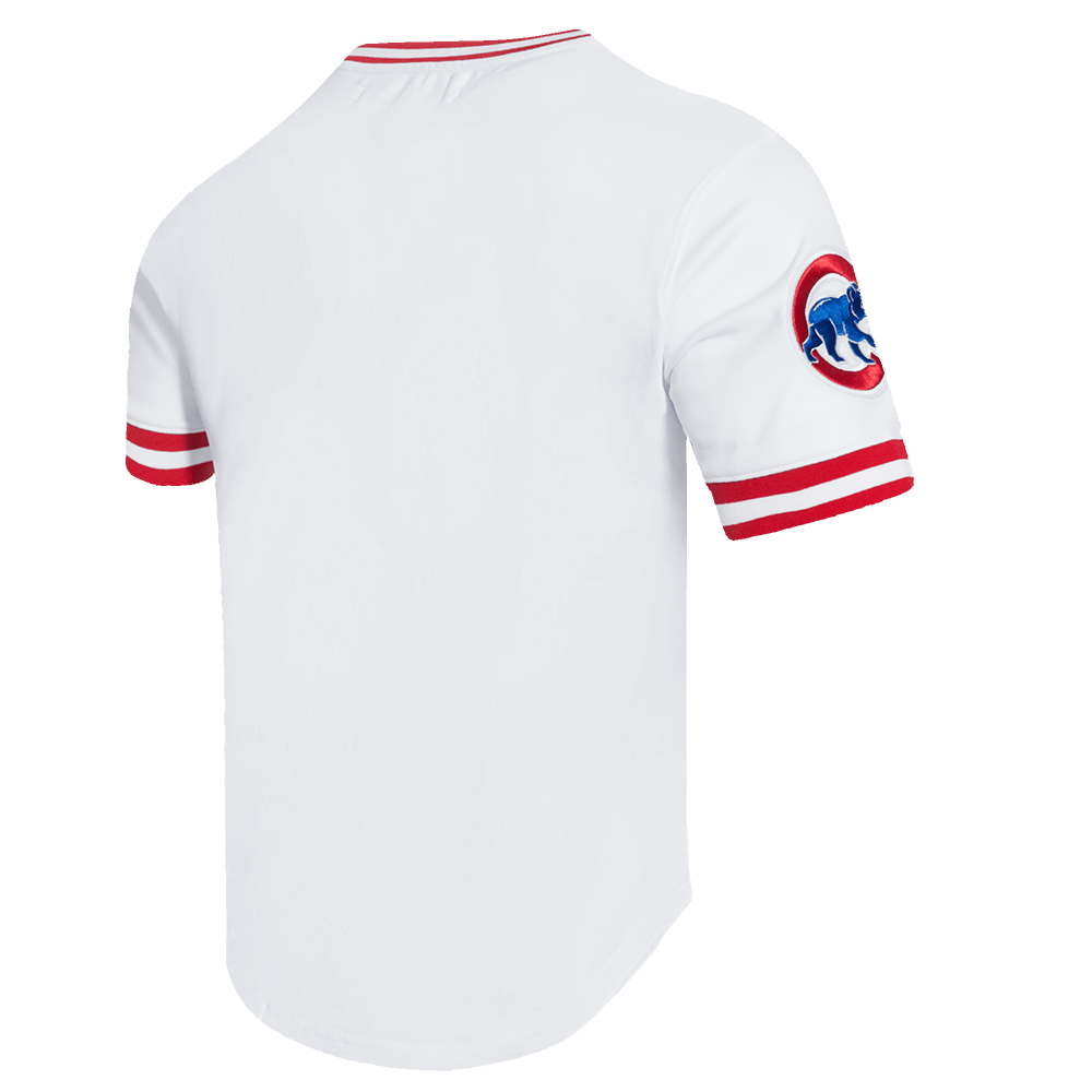 MLB CHICAGO CUBS CLASSIC CHENILLE MEN'S S/S TEE (WHITE/RED)