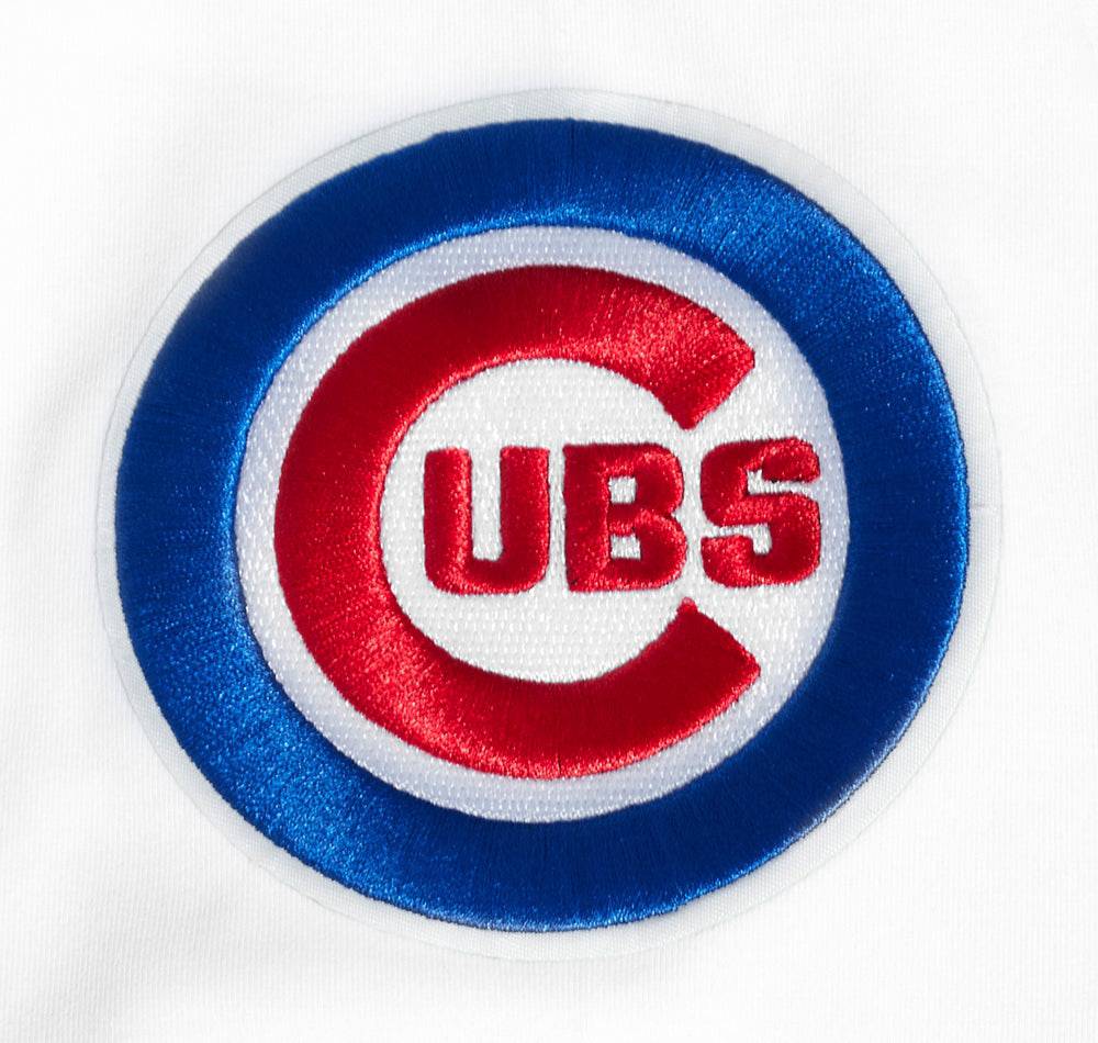 MLB CHICAGO CUBS CLASSIC CHENILLE MEN'S S/S TEE (WHITE/RED)