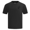 CAMISETA NEUTRA PARA HOMBRE MLB CHICAGO CUBS CON HOMBROS CAÍDOS (NEGRA)
