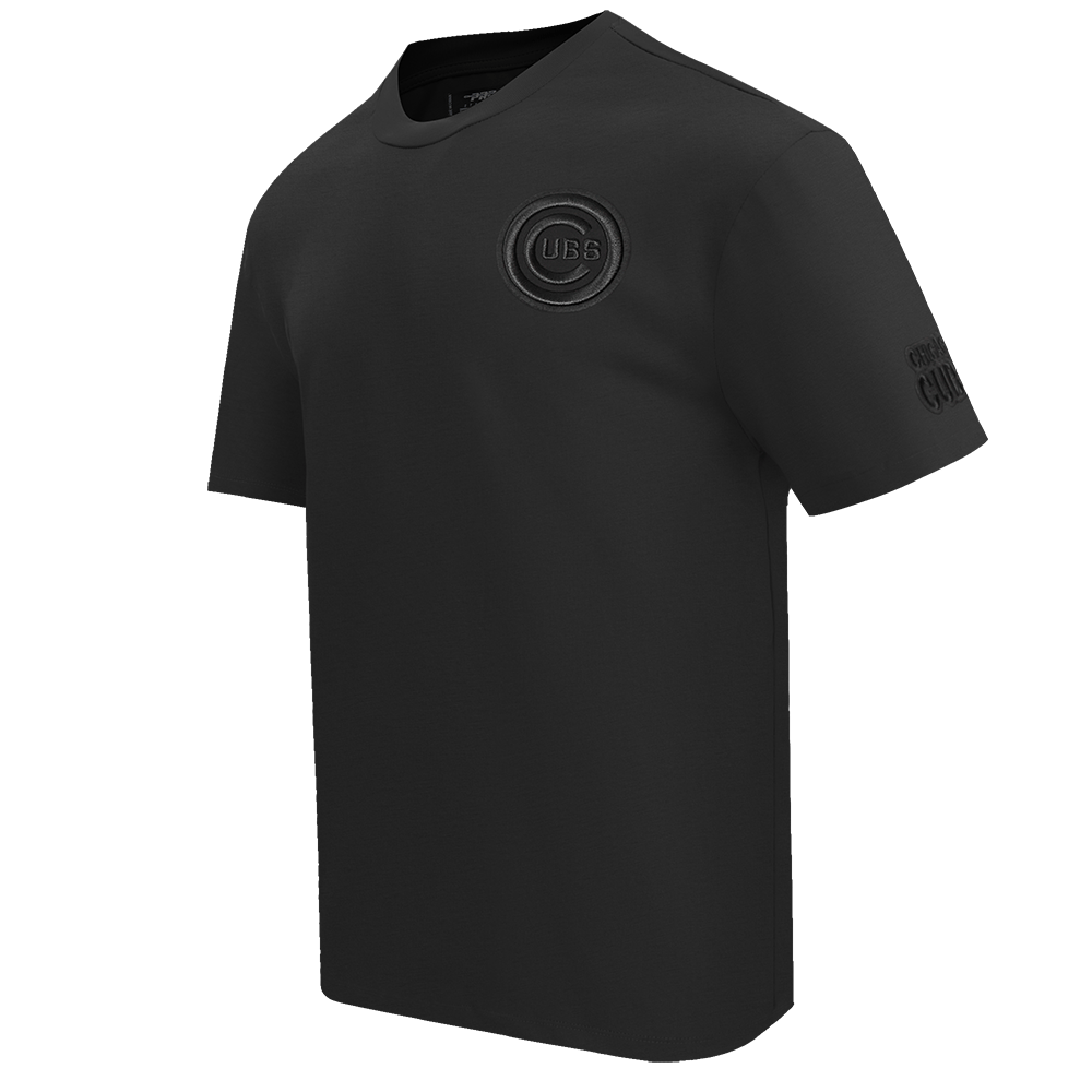 MLB CHICAGO CUBS NEUTRAL MEN'S DROP SHOULDER TOP (BLACK)