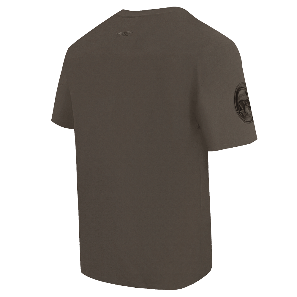MLB CHICAGO CUBS NEUTRAL MEN'S DROP SHOULDER TOP (DARK TAUPE)