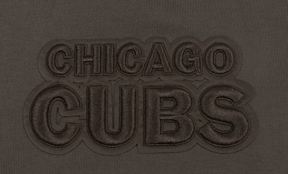MLB CHICAGO CUBS NEUTRAL MEN'S DROP SHOULDER TOP (DARK TAUPE)