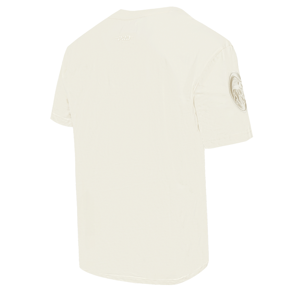 MLB CHICAGO CUBS NEUTRAL MEN'S DROP SHOULDER TOP (EGGSHELL)