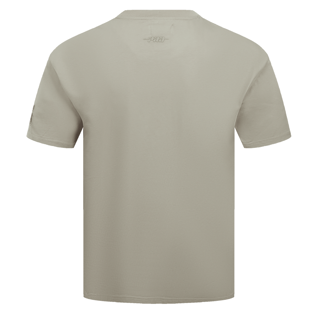 MLB CHICAGO CUBS NEUTRAL MEN'S DROP SHOULDER TOP (TAUPE)