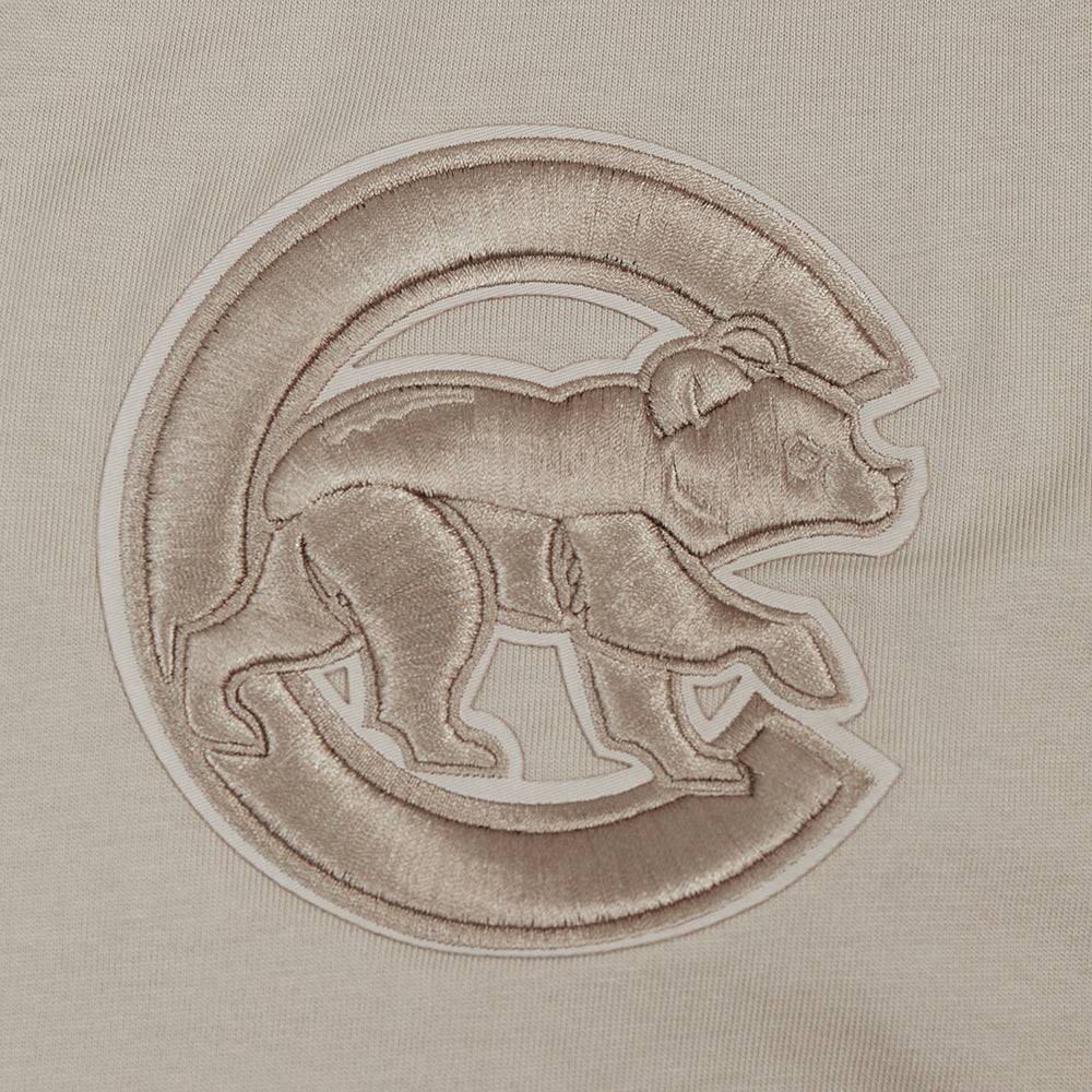 MLB CHICAGO CUBS NEUTRAL MEN'S DROP SHOULDER TOP (TAUPE)
