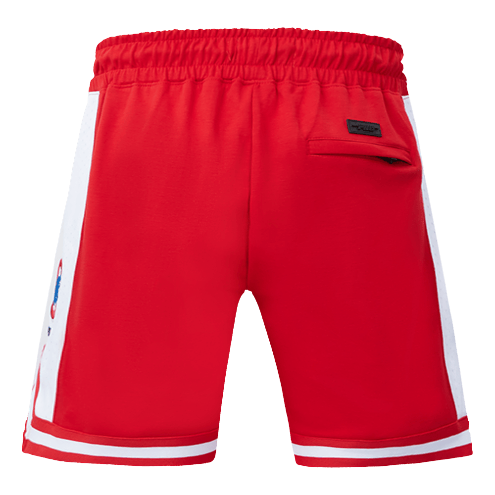 MLB CHICAGO CUBS SCRIPT TAIL MEN'S DOUBLE KNIT 2.0 SHORT (RED)