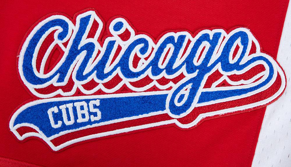 MLB CHICAGO CUBS SCRIPT TAIL MEN'S DOUBLE KNIT 2.0 SHORT (RED)