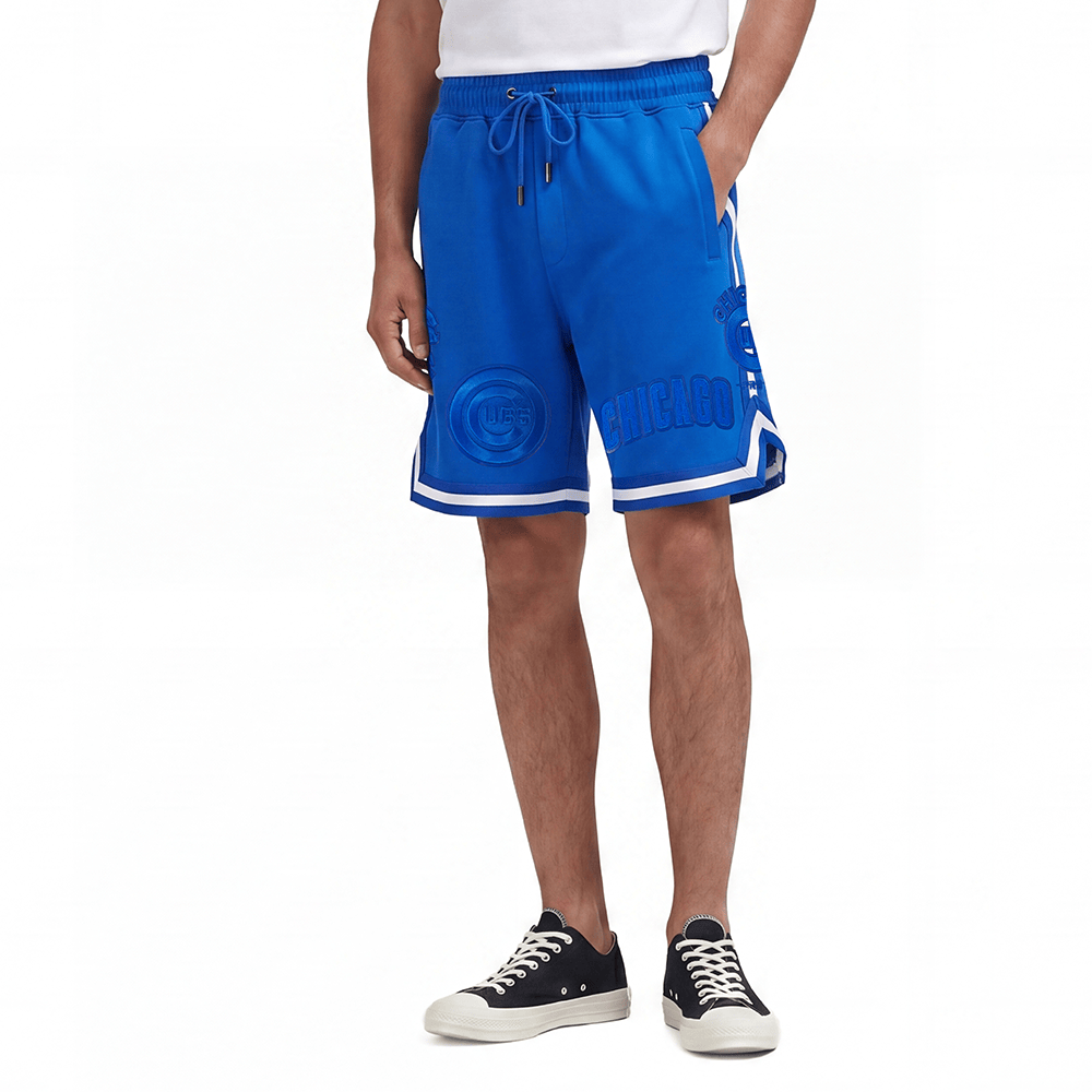 MLB CHICAGO CUBS TRIPLE TONAL DK SHORT (ROYAL BLUE)