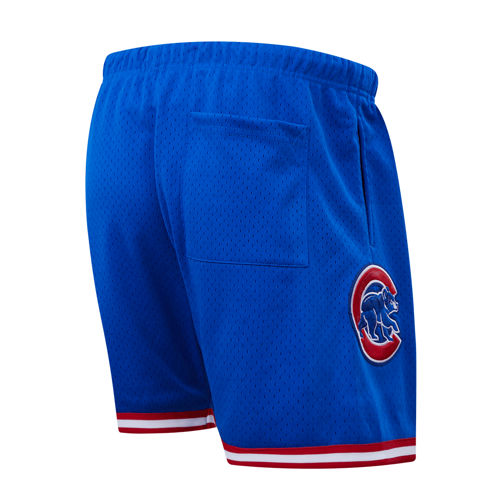 MLB CHICAGO CUBS LOGO MEN'S MESH SHORT (ROYAL BLUE)