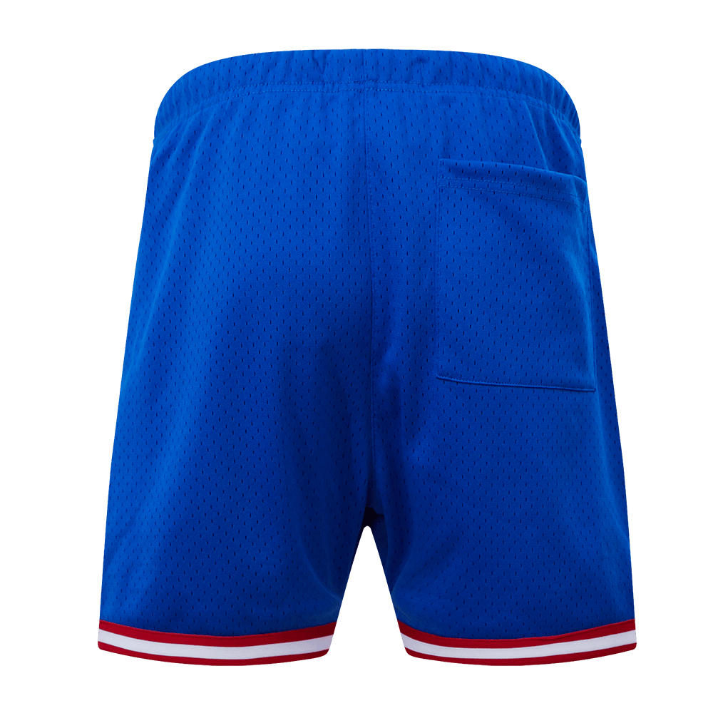 MLB CHICAGO CUBS LOGO MEN'S MESH SHORT (ROYAL BLUE)