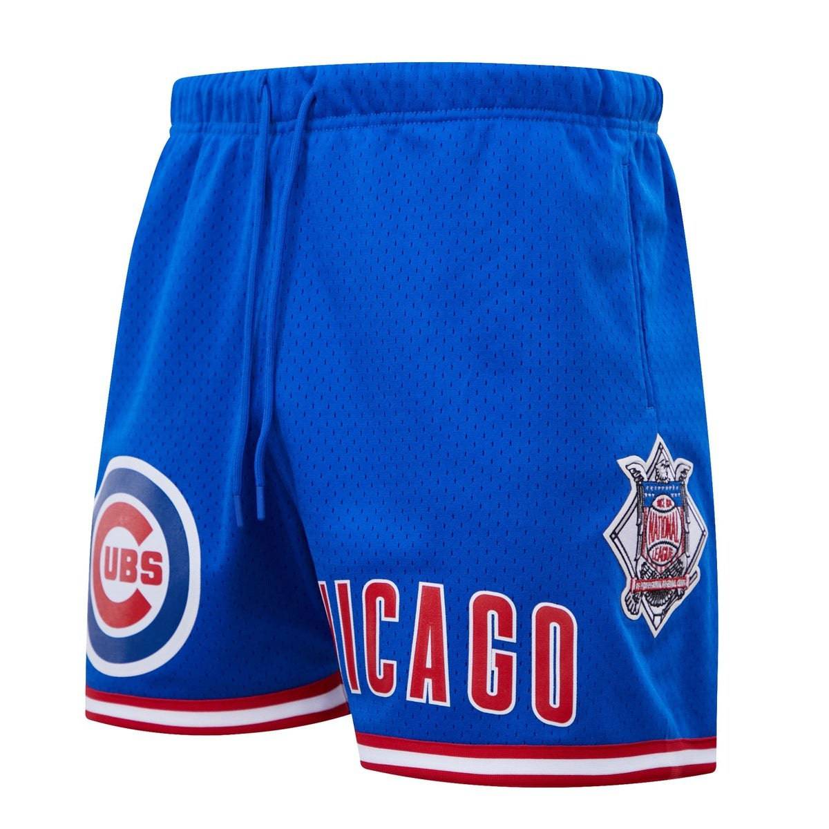 MLB CHICAGO CUBS LOGO MEN'S MESH SHORT (ROYAL BLUE)