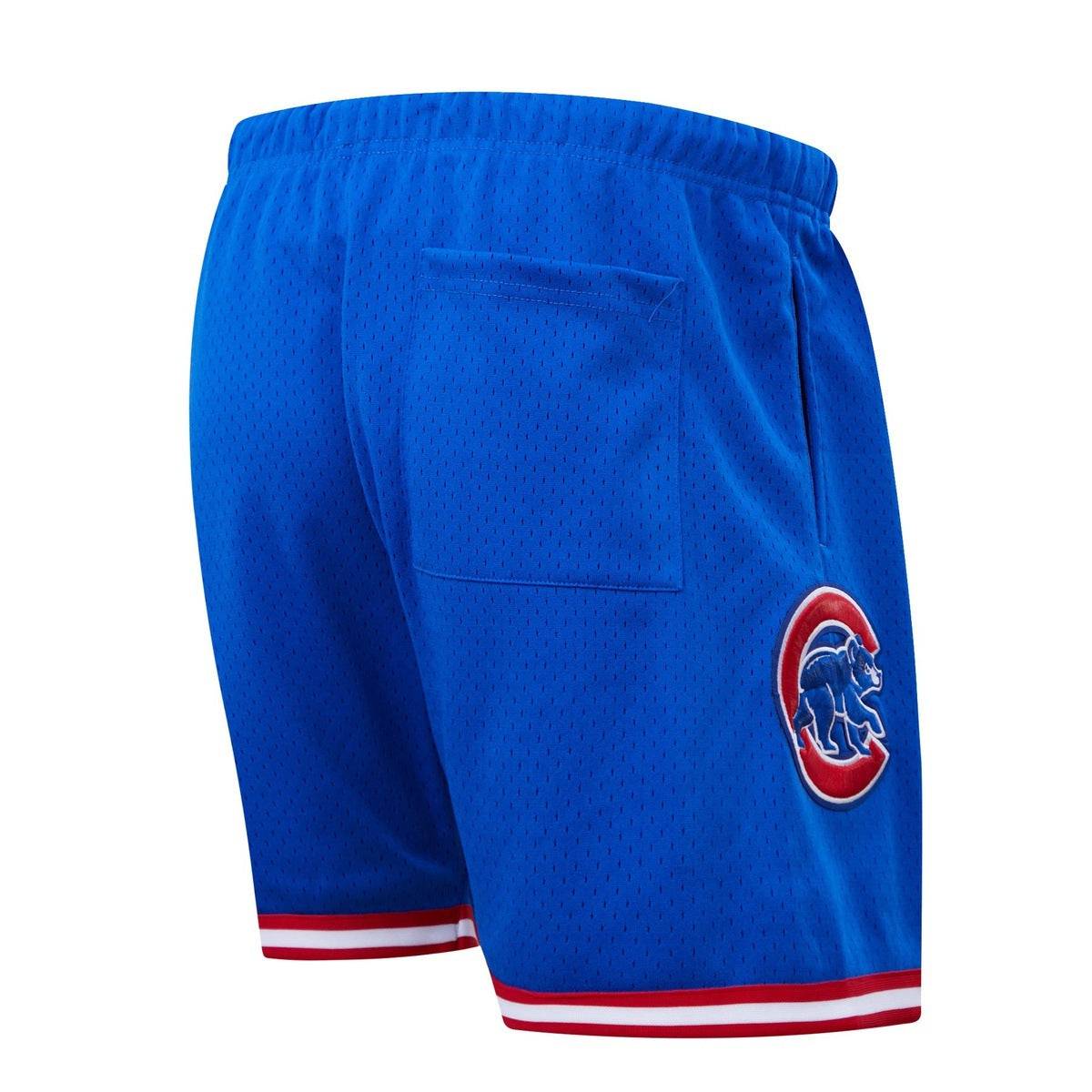 MLB CHICAGO CUBS LOGO MEN'S MESH SHORT (ROYAL BLUE)