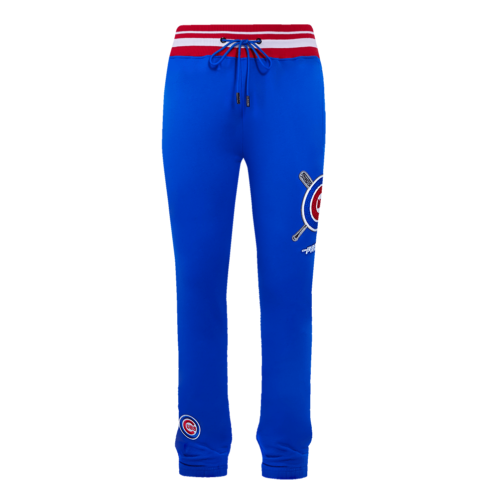 MLB CHICAGO CUBS MASHUP MEN'S RIB SWEATPANT (ROYAL BLUE/RED)