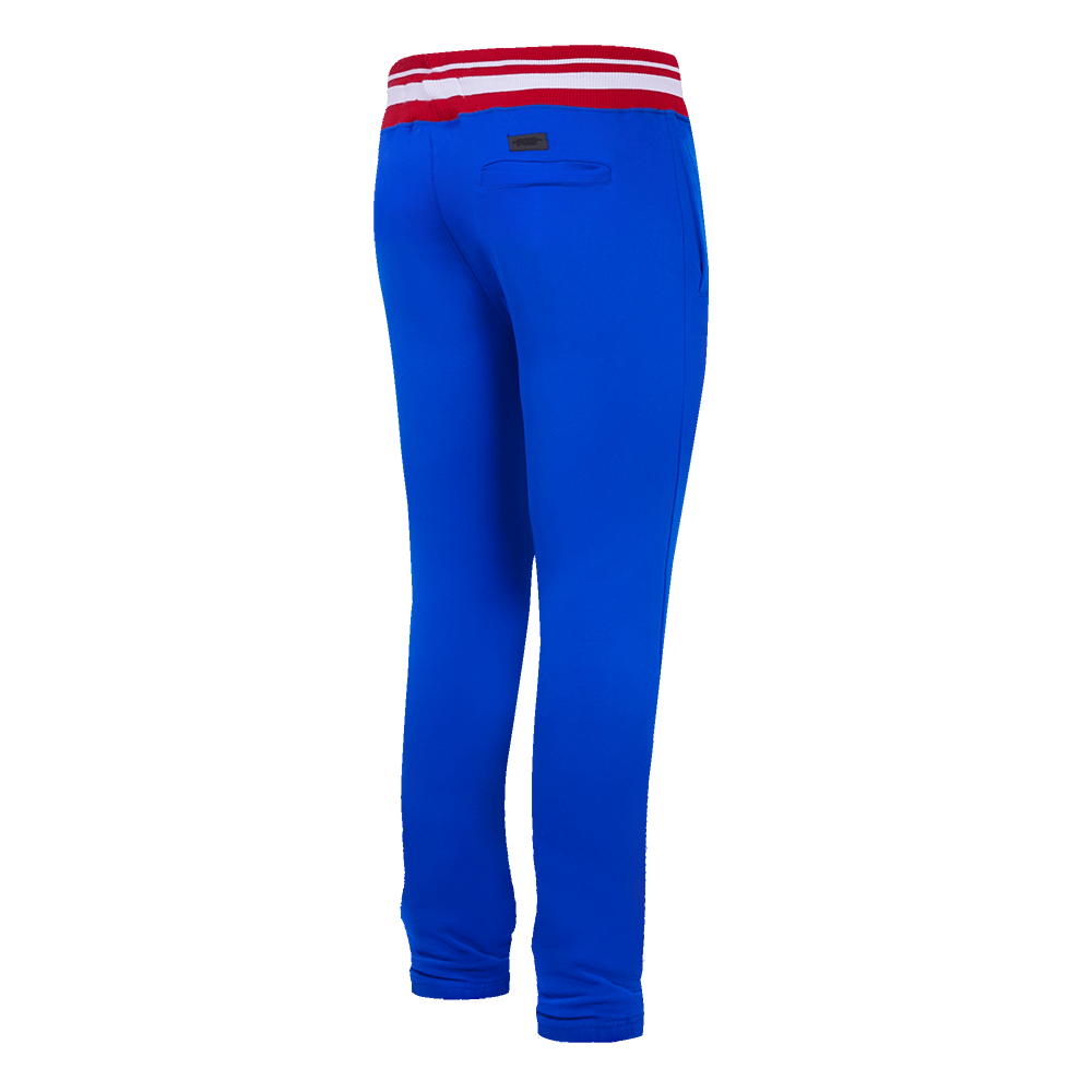 MLB CHICAGO CUBS MASHUP MEN'S RIB SWEATPANT (ROYAL BLUE/RED)