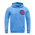 MLB CHICAGO CUBS CLASSIC CHENILLE MEN'S PULLOVER HOODIE (UNIVERSITY BLUE)
