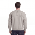 MLB CHICAGO CUBS WINGSPAN MEN'S DROP SHOULDER FLEECE CREWNECK (TAUPE)