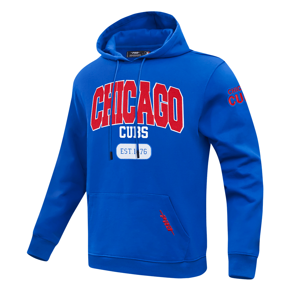 MLB CHICAGO CUBS CITY ARCH MEN'S FLC PO HOODIE (ROYAL BLUE)