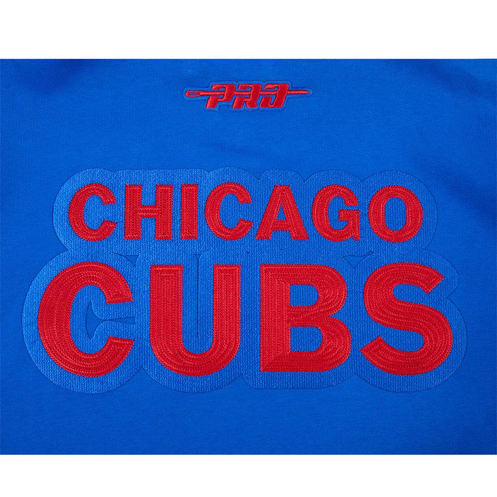 MLB CHICAGO CUBS CITY ARCH MEN'S FLC 1/4 ZIP (ROYAL BLUE)