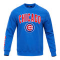 SUÉTER CLÁSICO DE CUELLO REDONDO PARA HOMBRE MLB CHICAGO CUBS (AZUL REAL)