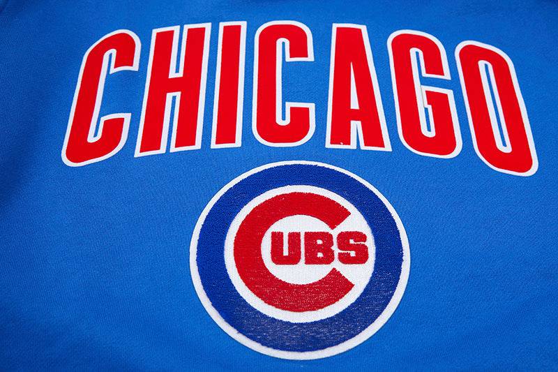 SUÉTER CLÁSICO DE CUELLO REDONDO PARA HOMBRE MLB CHICAGO CUBS (AZUL REAL)
