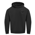 MLB CHICAGO CUBS NEUTRAL MEN'S DROP SHOULDER PO HOODIE (BLACK)