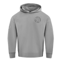 MLB CHICAGO CUBS SUDADERA CON CAPUCHA PO PARA HOMBRE DE COLOR NEUTRO Y HOMBROS CAÍDOS (GRIS OSCURO MELANGE)