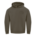MLB CHICAGO CUBS SUDADERA CON CAPUCHA PO PARA HOMBRE DE COLOR NEUTRO Y HOMBROS CAÍDOS (TAUPE OSCURO)