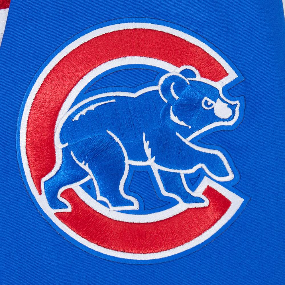 CHAQUETA DE SARTÁN PARA HOMBRE MLB CHICAGO CUBS LIVING LARGE (AZUL REAL)