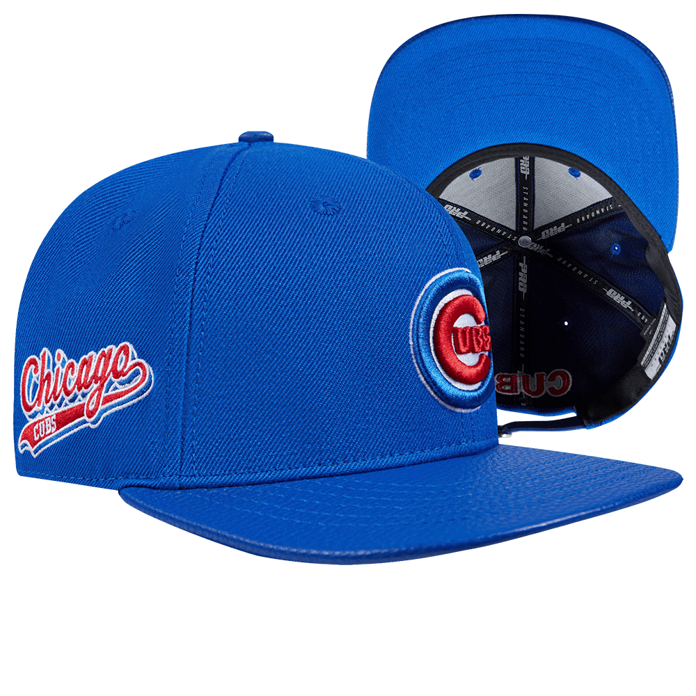 GORRA MLB CHICAGO CUBS SCRIPT TAIL DE LANA (AZUL REAL)