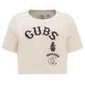 TOP CUADRADO DE MUJER MLB CHICAGO CUBS RETRO CLÁSICO (BLANCO HUESO)