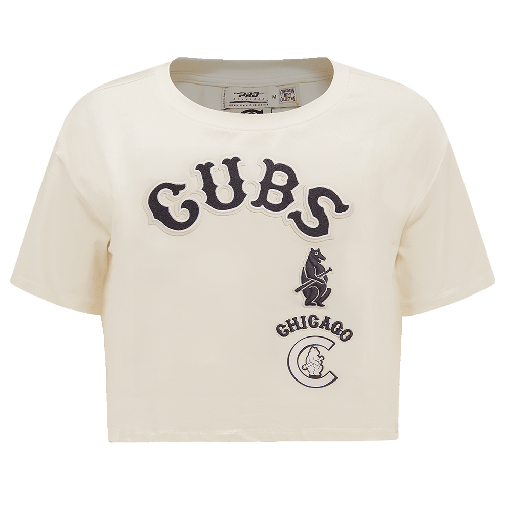 TOP CUADRADO DE MUJER MLB CHICAGO CUBS RETRO CLÁSICO (BLANCO HUESO)