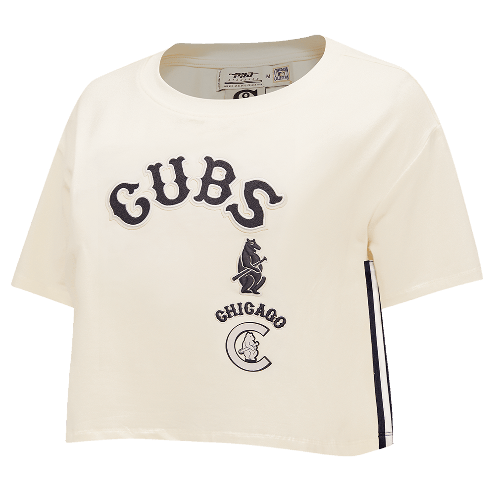 TOP CUADRADO DE MUJER MLB CHICAGO CUBS RETRO CLÁSICO (BLANCO HUESO)