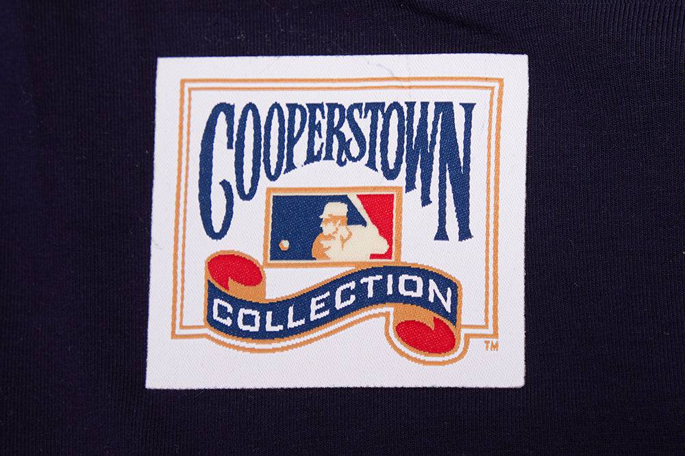 MLB CHICAGO CUBS RETRO CLASSIC WOMEN'S BOXY TOP (MIDNIGHT NAVY)