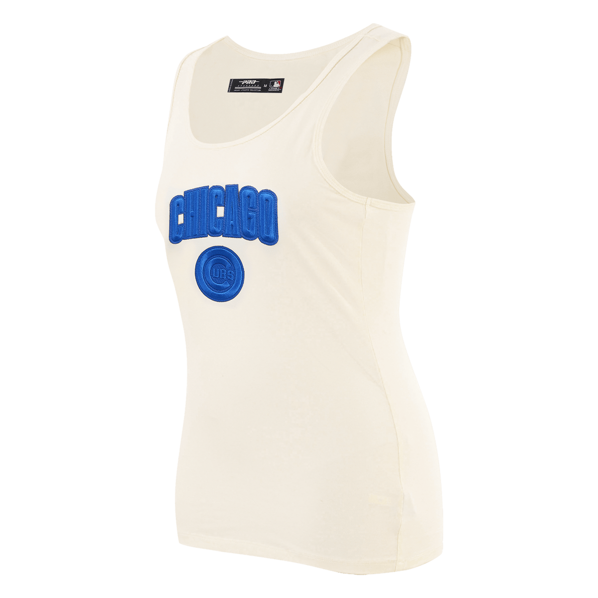MLB CHICAGO CUBS TRIPLE TONAL RELAXED FIT WOMEN'S RACERBACK (EGGSHELL)