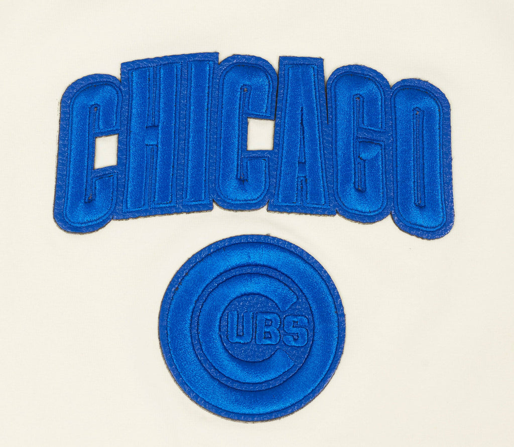 MLB CHICAGO CUBS TRIPLE TONAL RELAXED FIT WOMEN'S RACERBACK (EGGSHELL)